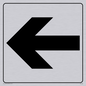 DV1050: straight arrow only sign