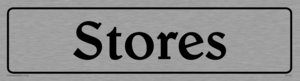DV1054: stores - door sign