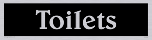 DV1063: toilets - door sign