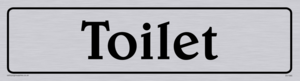 DV1065: toilet - door sign