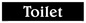 DV1066: toilet - door sign