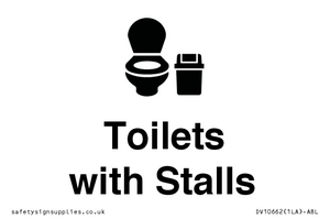 DV10662: Toilets: Stalls with Sanitary Bin
