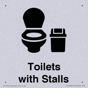 DV10662: Toilets: Stalls with Sanitary Bin