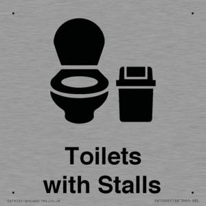 DV10662: Toilets: Stalls with Sanitary Bin