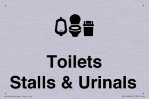 DV10664: Toilets: Stalls and Urinals with Sanitary bins