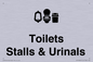DV10664: Toilets: Stalls and Urinals with Sanitary bins