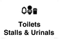 DV10664: Toilets: Stalls and Urinals with Sanitary bins