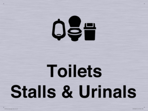 DV10664: Toilets: Stalls and Urinals with Sanitary bins