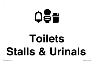 DV10664: Toilets: Stalls and Urinals with Sanitary bins