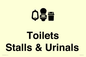 DV10664: Toilets: Stalls and Urinals with Sanitary bins