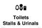 DV10664: Toilets: Stalls and Urinals with Sanitary bins