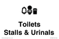 DV10664: Toilets: Stalls and Urinals with Sanitary bins
