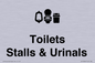 DV10664: Toilets: Stalls and Urinals with Sanitary bins