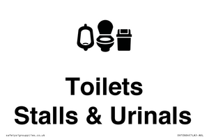 DV10664: Toilets: Stalls and Urinals with Sanitary bins