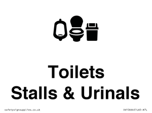DV10664: Toilets: Stalls and Urinals with Sanitary bins