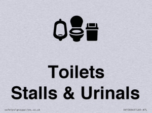 DV10664: Toilets: Stalls and Urinals with Sanitary bins
