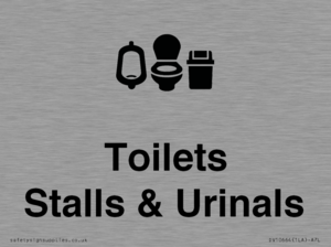 DV10664: Toilets: Stalls and Urinals with Sanitary bins