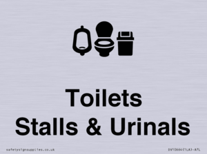 DV10664: Toilets: Stalls and Urinals with Sanitary bins