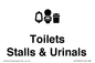 DV10664: Toilets: Stalls and Urinals with Sanitary bins