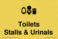 DV10664: Toilets: Stalls and Urinals with Sanitary bins