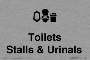 DV10664: Toilets: Stalls and Urinals with Sanitary bins
