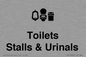 DV10664: Toilets: Stalls and Urinals with Sanitary bins