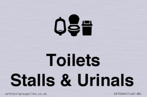 DV10664: Toilets: Stalls and Urinals with Sanitary bins