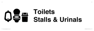 DV10664: Toilets: Stalls and Urinals with Sanitary bins