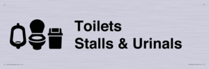 DV10664: Toilets: Stalls and Urinals with Sanitary bins
