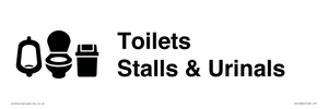 DV10664: Toilets: Stalls and Urinals with Sanitary bins