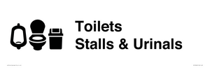 DV10664: Toilets: Stalls and Urinals with Sanitary bins
