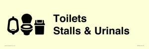 DV10664: Toilets: Stalls and Urinals with Sanitary bins