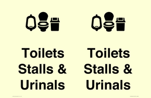 DV10664: Toilets: Stalls and Urinals with Sanitary bins