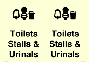 DV10664: Toilets: Stalls and Urinals with Sanitary bins