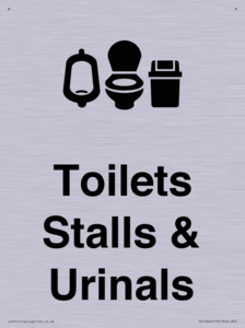 DV10664: Toilets: Stalls and Urinals with Sanitary bins