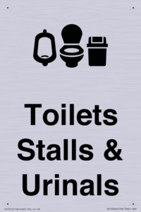 DV10664: Toilets: Stalls and Urinals with Sanitary bins