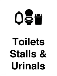 DV10664: Toilets: Stalls and Urinals with Sanitary bins