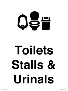 DV10664: Toilets: Stalls and Urinals with Sanitary bins