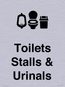 DV10664: Toilets: Stalls and Urinals with Sanitary bins