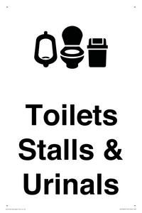 DV10664: Toilets: Stalls and Urinals with Sanitary bins