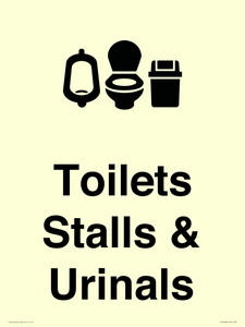 DV10664: Toilets: Stalls and Urinals with Sanitary bins