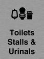 DV10664: Toilets: Stalls and Urinals with Sanitary bins