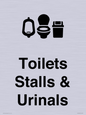 DV10664: Toilets: Stalls and Urinals with Sanitary bins