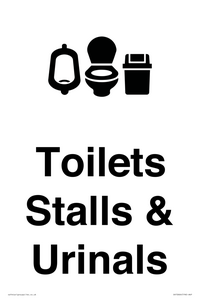 DV10664: Toilets: Stalls and Urinals with Sanitary bins