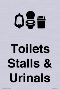 DV10664: Toilets: Stalls and Urinals with Sanitary bins