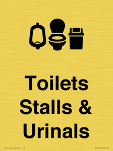 DV10664: Toilets: Stalls and Urinals with Sanitary bins