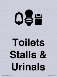 DV10664: Toilets: Stalls and Urinals with Sanitary bins