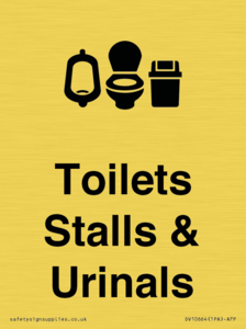 DV10664: Toilets: Stalls and Urinals with Sanitary bins