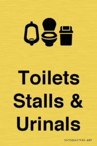 DV10664: Toilets: Stalls and Urinals with Sanitary bins