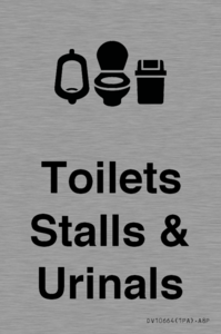 DV10664: Toilets: Stalls and Urinals with Sanitary bins